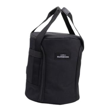 Imagem de predolo Bolsa de transporte reutilizável para aquecedor de mesa de camping, ideal para viagens, acampamentos e caminhadas, Preto