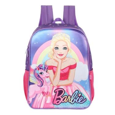 Imagem de Mochila de Costas Escolar Infantil Barbie-Unissex