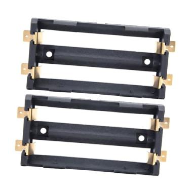 Imagem de Luqeeg Suporte de Bateria Caixa Organizador para 2 Baterias Fonte de Alimentação de Carregamento DIY para Componentes