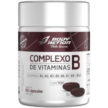 Imagem de Complexo B Vitaminas do Complexo B c/ 60 Cápsulas Bodyaction-Unissex