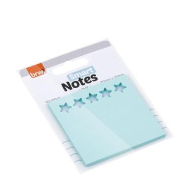 Imagem de Bloco Adesivo Plastico Smart Notes 70x70mm Cut Star 30 folhas - BRW