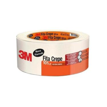 Imagem de Fita Crepe 3M 48 mm x 50m 101la Pintura Branco Liso original