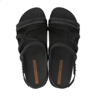 Imagem de Sandalia Fem Papete Ipanema Walk 27211-Bf986, Preto, Preto, 38