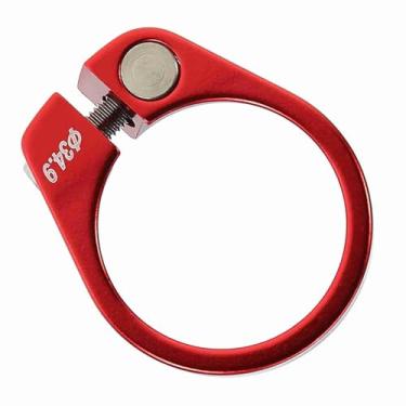 Imagem de Estink Braçadeira de Selim para Bicicleta 34.9mm Liga de Alumínio Braçadeira de Selim Leve e Durável Acessório para Bicicleta de Montanha ou Estrada 5 Cores Preto Vermelho Dourado (34,9 mm vermelho)