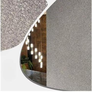 Imagem de Revestimento de pedra natural, 5kg, adequado para paredes, pisos, escadas, terraços, estuque, paredes exteriores e reboco(CINZA)