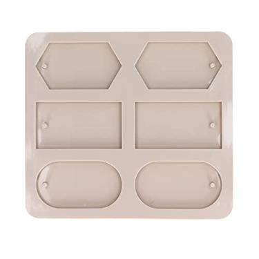 Imagem de TOPINCN Molde para Fabricação de Velas de Silicone, Molde de Cera de Resina Retangular, Suprimentos de Forma de Parafina Artesanal Flexível, Formato de Artesanato DIY Reutilizável para