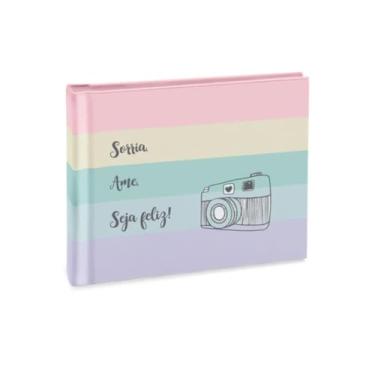 Imagem de Álbum de Fotos Autoadesivo Colorido – Filmes Instax mini e Mini Link Fujifilm – 24 Fotos 5x8 até 10x12 Ical