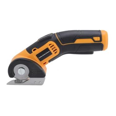 Imagem de Generic Tesoura Elétrica de Tecido, Lâminas de Afiação Automática, Cortador Sem Fio para Acolchoamento, Costura e Tecidos de Scrapbooking
