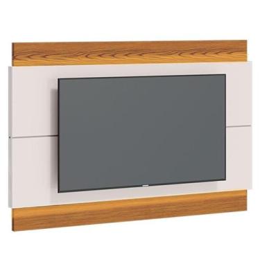 Imagem de Painel para TV Classic 1.4 Off White Freijó com Led  Imcal