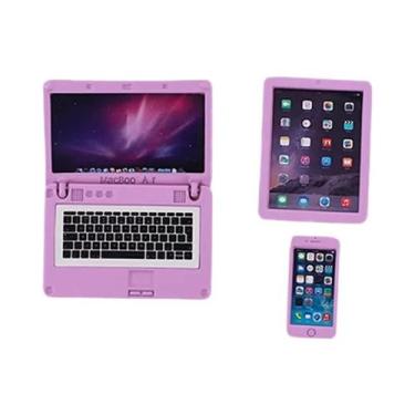 Imagem de Acessórios Para Bonecas BJD De 30CM: Mini Computador, Celular, Tablet,