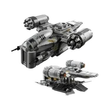 Imagem de Blocos De Montar Da Nave Espacial Mandalorian Razor Crest, Brinquedo P