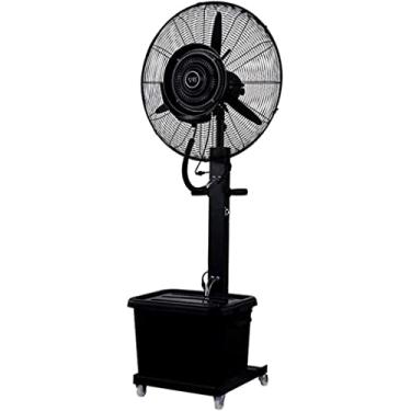 Imagem de Ventilador de circulação de ar Ventilador de pulverização industrial oscilante Ventilador de atomização Comercial Externo Névoa de Água Refrigeração de Água Umidificação Alta