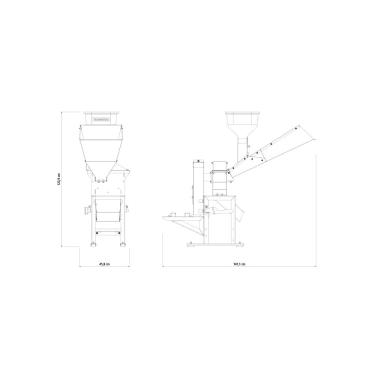 Imagem de Triturador Tramontina T40T com Saída Lateral sem Motor