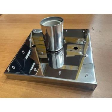 Imagem de Bases para montagem de lustre 14x14 cm - Oliveira Lustres