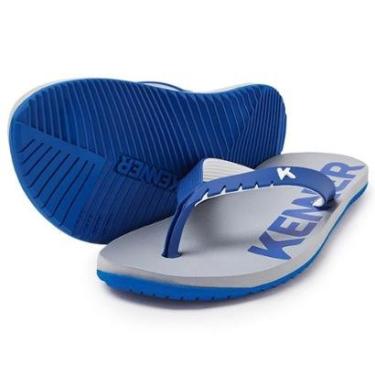 Imagem de Chinelo Kenner Red Masculino - Cinza e Azul-Masculino