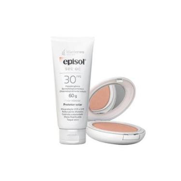 Imagem de Kit Mantecorp Cuidado da Pele Facial - Protetor Solar FPS30 e Protetor Solar em Pó FPS50 Clara-Unissex