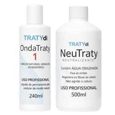 Imagem de Kit Permanente Ondatraty 1 240ml+neutraty 500ml Profissional - TRATYdi