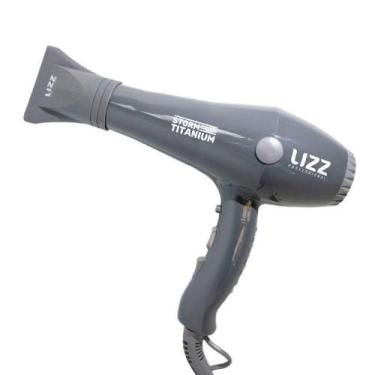 Imagem de Secador Storm Titanium Profissional 2150W Com 2 Bicos Lizz Cinza 110V,