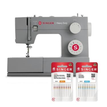 Imagem de Kit Máquina de Costura Facilita Pro 4411 e Blisters de Agulhas - Singe