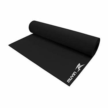 Imagem de Tapete para Yoga em EVA Muvin Light - Tamanho 180cm x 50cm x 0,4cm - Indicado para iniciantes - Pilates, Estúdio Yoga, Ginástica e Treino (Preto)