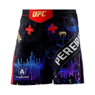 Imagem de Shorts De Luta MMA Unissex Oversized UFC Unrivaled Alex Pereira Tercei