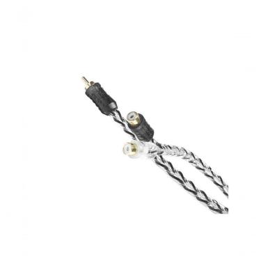 Imagem de Cabo Rca Y Injetado Taramps 1m Macho + 2 Fêmea