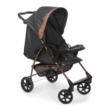 Imagem de Carrinho de Bebê Galzerano Romano 1038 de 0 Meses até 22kg, PRETO E CO
