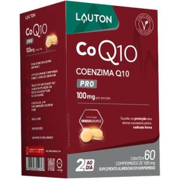 Imagem de Coenzima Q10 100mg com Zinco 60 Comprimidos - Lauton