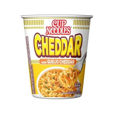 Imagem de Macarrão Instantâneo Cup Noodles Sabor Queijo Cheddar com 69g