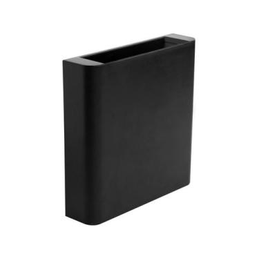 Imagem de Arandela de Efeito Externa Slim Preta LED 3W Branco Frio 6500K 2 Facho