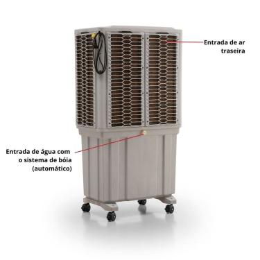 Imagem de Climatizador De Ar 100 Litros Portátil Ecology 3 Em 1