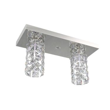 Imagem de Plafon De Cristal  Retangular L30X12Cm Balcão   Lavabo