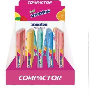 Imagem de Caneta Marca Texto Destaq Mentos c/Cheiro 25un