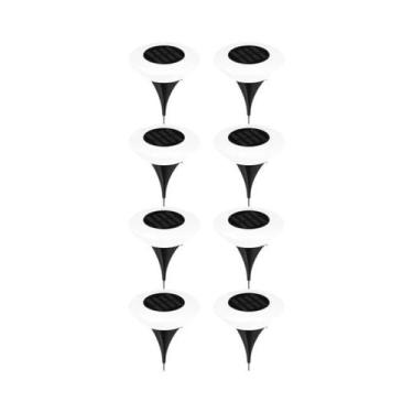 Imagem de Luzes Solares Externas 360 graus Luminária De Chão LED IP65 À Prova D'