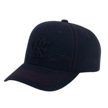 Imagem de Bone Flamengo Zico Silk 3D Frontal Supercap 30663-Masculino