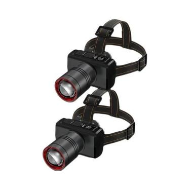 Imagem de Lanterna De Cabeça LED Recarregável Com Sensor De Movimento, À Prova D