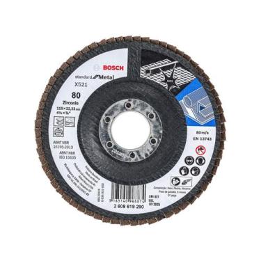 Imagem de Disco Flap Metal GR80 115mm BOSCH