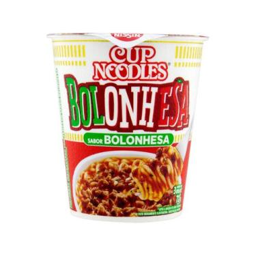 Imagem de Cup Noodles sabor Bolonhesa Nissin 72g