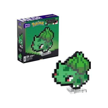 Imagem de Jogo de Construção Bulbasaur Pixel Art Mega Pokémon Mattel