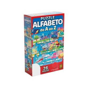 Imagem de Puzzle Alfabeto do A ao Z - 26 Peças - Grow