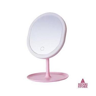 Imagem de Espelho para maquiagem com iluminação LED  Tudo em Caixa