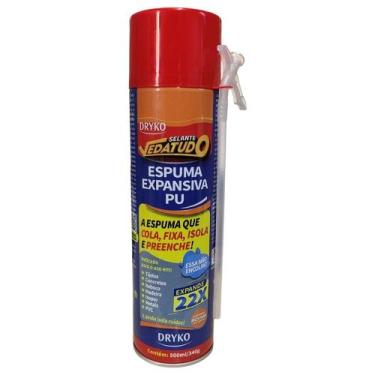 Imagem de Espuma Expansiva PU Selante Vedatudo 500ml/340g Dryko