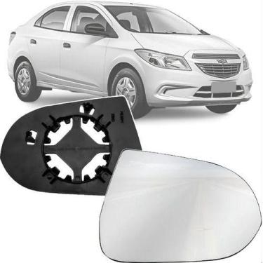 Imagem de Espelho Retrovisor ONIX 2012 a 2019 PRISMA 2013 a 2018 COM BASE - Remo