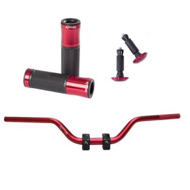 Imagem de Kit Manopla Peso Guidão Naked Xj6 Cb300 Hornet Cb650f Factor - Stark R