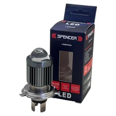Imagem de Lâmpada Farol Led H4 Olho de Peixe AC e DC 1500 lumens Spencer
