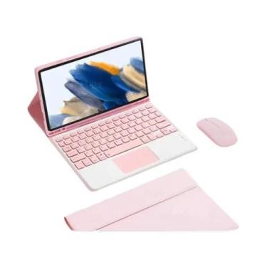 Imagem de Capa De Teclado Bluetooth Para iPad Air 13 M3 M2 2024 2025 Com Mouse C