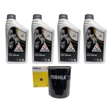 Imagem de Kit Troca Oleo 10w30 New Civic Fit City Crv Com Filtro de Oleo - Caddy