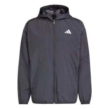 Imagem de Jaqueta Corta Vento Adidas Big Logo Masculina, Preto, G