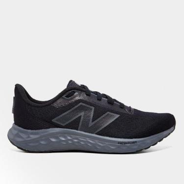 Imagem de Tênis New Balance Fresh Foam Arishi V'4 Masculino, Preto, Grafite, 44