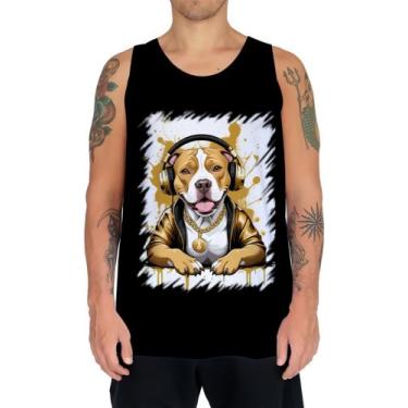 Imagem de Camiseta Regata Pitbull com Headphones 3 - Kasubeck Store®, INF 04